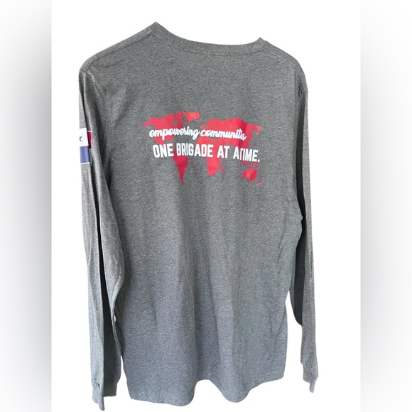 Marquette University Panama Medical Brigade 2025 Gray Long Sleeve Shirt Sz XL - Picture 3 of 6